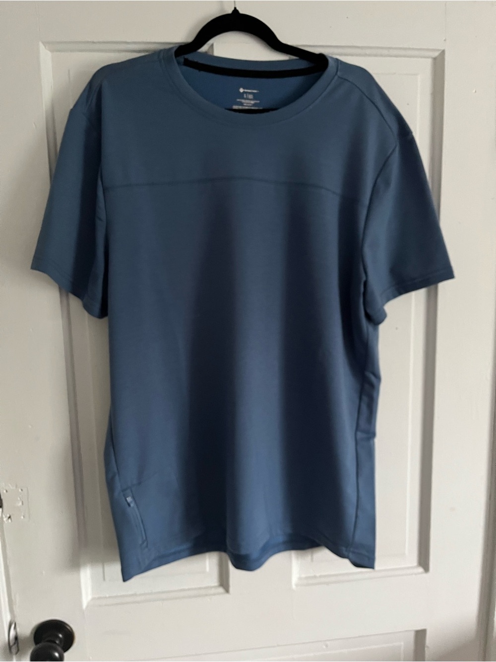 Men's Short Sleeve Performance Tee - Steel Blue